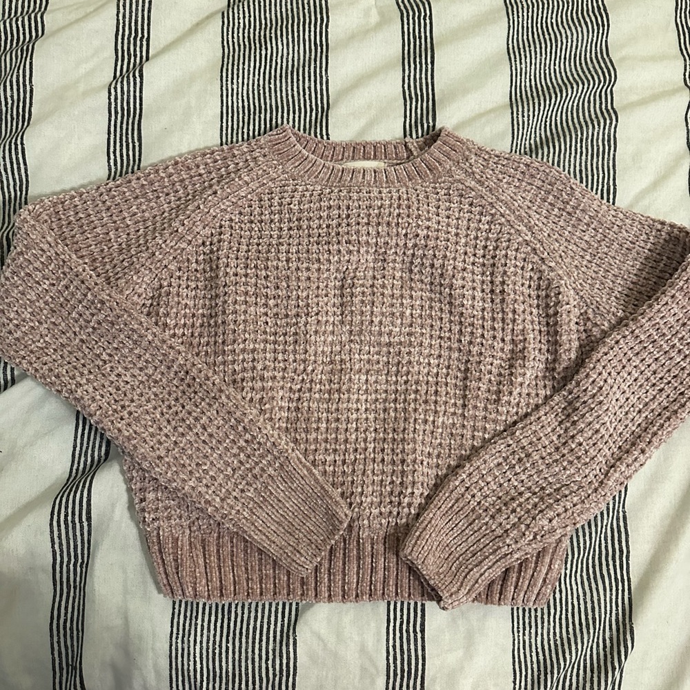 Altar’d State small tan cropped sweater